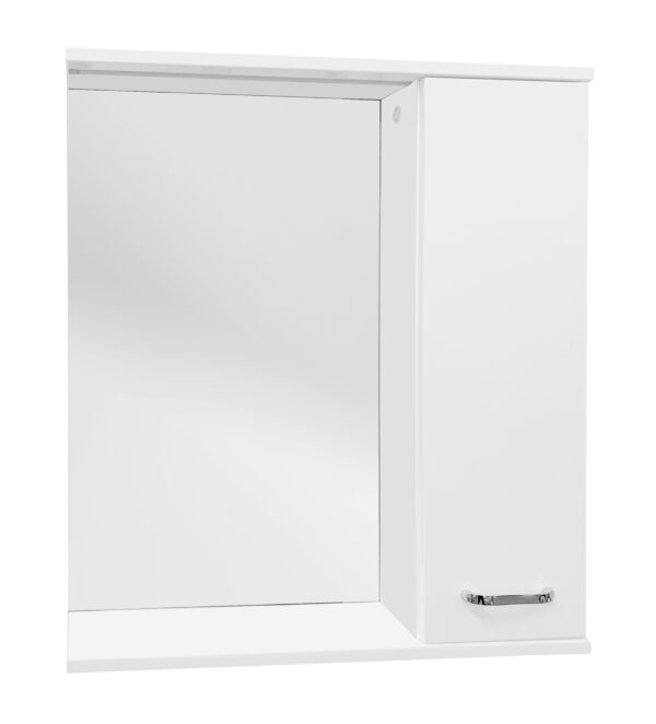 Zrcadlová skříňka s LED osvětlením 70 - Armatura SELLA SILVER 70 P
