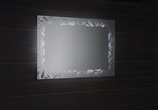 SONORA LED podsvícené zrcadlo 900x600mm - Poškození viz foto - Image 6