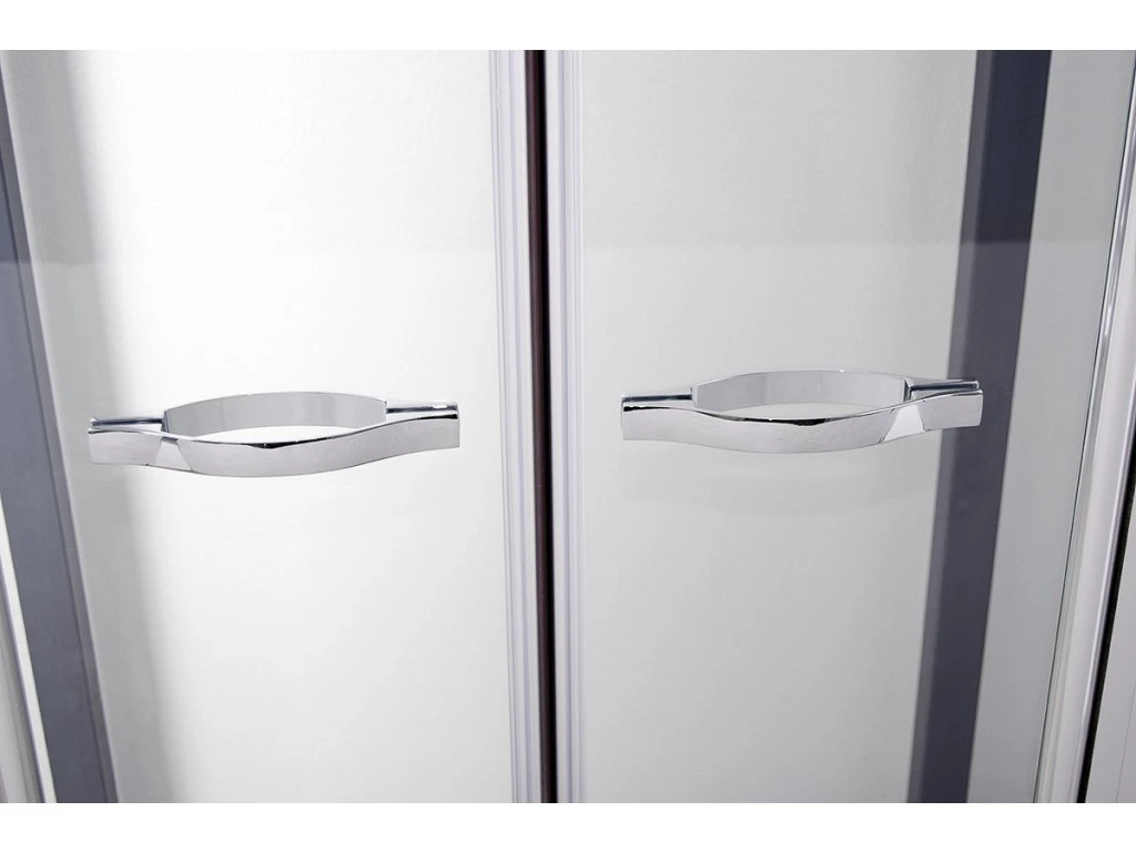 ARTTEC Dvoukřídlé sprchové dveře do niky COMFORT 96 - 101 cm grape sklo - Image 2